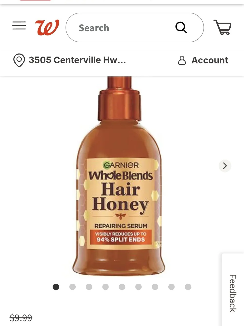Garnier Whole Blends Hair Honey Repairing Serum – You Get Two